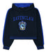 Ravenclaw Cropped Hoodie - Heritage Of Scotland - NA