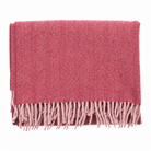 Recycled Wool Herringbone Knee Blanket – Pastel Fringed Throw - EMINENCE - Heritage Of Scotland -