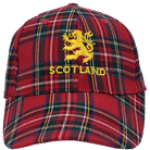 Royal Stewart Lion Rampant Cap – Adjustable Scottish Baseball Cap (Adult) - Heritage Of Scotland - Royal Stewart