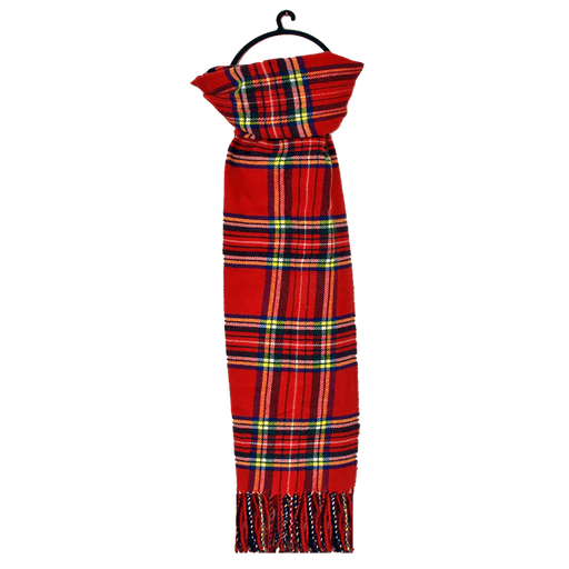 Royal Stewart Tartan Scarf – Classic Scottish Scarf for Men & Women - Heritage Of Scotland - Royal Stewart