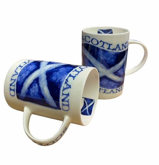 Saltire Flag China Mug - Heritage Of Scotland - NA