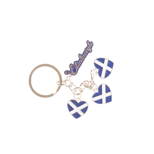 Saltire Heart Keyring - Heritage Of Scotland - NA