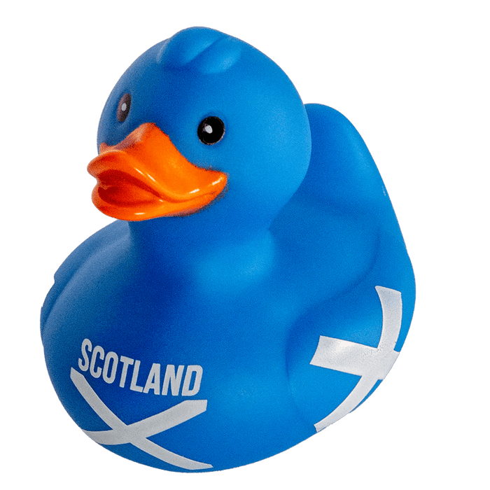Saltire Rubber Duck – Scottish Flag Bath Toy or Gift - Heritage Of Scotland - Saltire