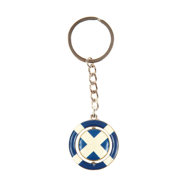 Scot St Andrews Round Spinner Key Ring - Heritage Of Scotland - NA