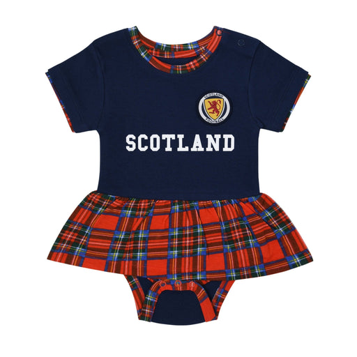 Scotland Football B/Grow Tartan Skirt - Heritage Of Scotland - NAVY/RED TARTAN