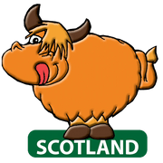 Scotland Metallic Magnet – Highland Coo, Nessie, or Bagpipes - Heritage Of Scotland - Highland Coo