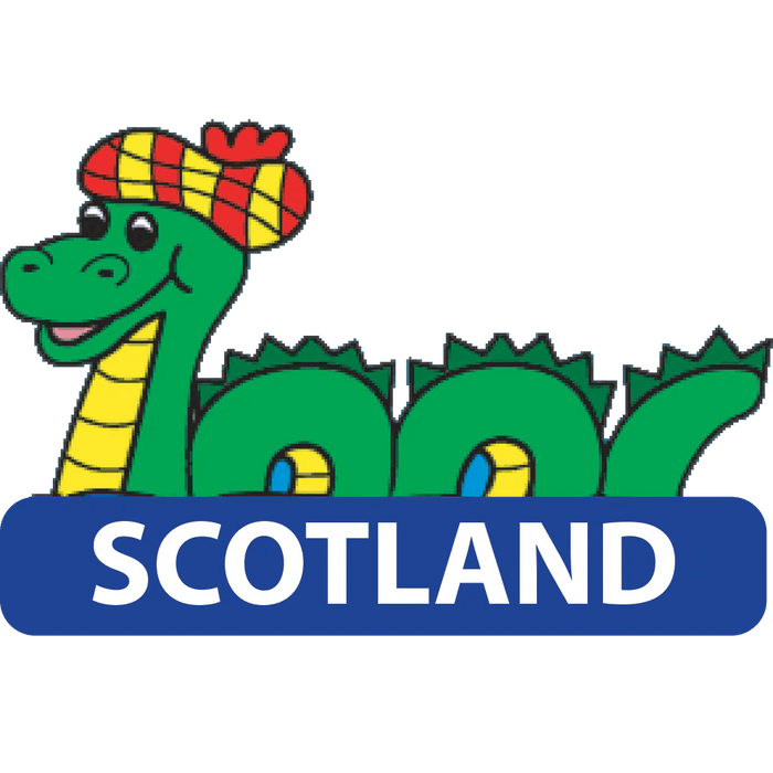 Scotland Metallic Magnet – Highland Coo, Nessie, or Bagpipes - Heritage Of Scotland - Nessie