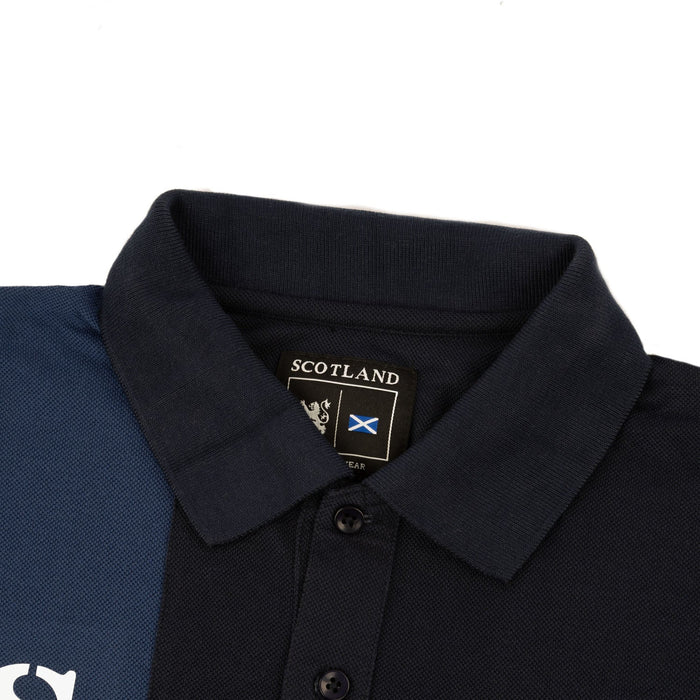 Scotland Richard Polo Shirt Navy/White - Heritage Of Scotland - NAVY/WHITE