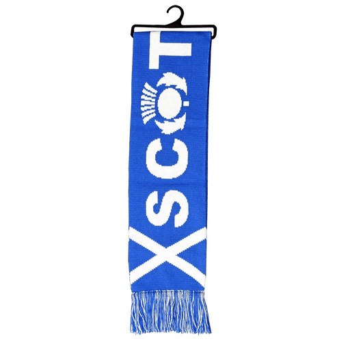 Scotland Supporter Scarf – 130x18cm Football Fan Scarf with Bold Design - Heritage Of Scotland - Scotland