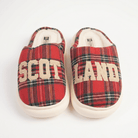 Scotland Tartan Cosy Slippers with Fleece Lining - Stewart Royal - Heritage Of Scotland - STEWART ROYAL / M