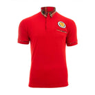Scotland Tartan Football Polo Shirt Navy/Heritage Of Scotland - Heritage Of Scotland - NAVY/HERITAGE OF SCOTLAND