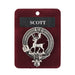 Scott Clan Badge, Kilt Pin, Lapel Pin, Cufflinks, Keyring/Key Fob & Gift Set — Fine Pewter by Art Pewter — Made in Scotland (Shiny Finish) - Heritage Of Scotland - Badge