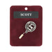 Scott Clan Badge, Kilt Pin, Lapel Pin, Cufflinks, Keyring/Key Fob & Gift Set — Fine Pewter by Art Pewter — Made in Scotland (Shiny Finish) - Heritage Of Scotland - Lapel Pin
