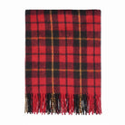 Scottish Highland Tartan Wool Blend Blanket Throw - WALLACE - Heritage Of Scotland -