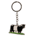Scottish Keyrings – Metal & Charm Keyrings with Puffin, Coo, Nessie & More - Heritage Of Scotland - Belted Galloway
