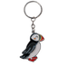 Scottish Keyrings – Metal & Charm Keyrings with Puffin, Coo, Nessie & More - Heritage Of Scotland - Puffin