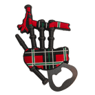 Scottish Magnet Bottle Opener – Nessie, Coo or Bagpipes Fridge Magnet - Heritage Of Scotland - Bagpipes
