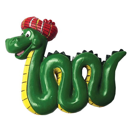 Scottish Polyresin Fridge Magnets – Fun Souvenirs with Iconic Designs - Heritage Of Scotland - Nessie