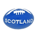 Scottish Polyresin Fridge Magnets – Fun Souvenirs with Iconic Designs - Heritage Of Scotland - Rugby Ball