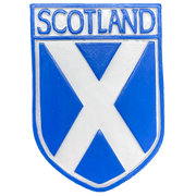 Scottish Polyresin Fridge Magnets – Fun Souvenirs with Iconic Designs - Heritage Of Scotland - Saltire