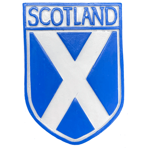 Scottish Polyresin Fridge Magnets – Fun Souvenirs with Iconic Designs - Heritage Of Scotland - Saltire