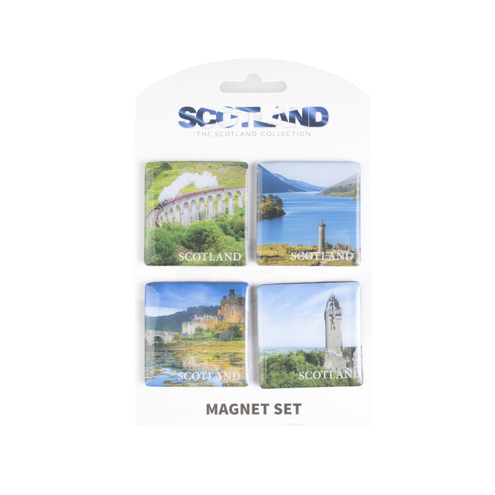 Scottish Scenes 4Pk Magnet Set - Heritage Of Scotland - NA