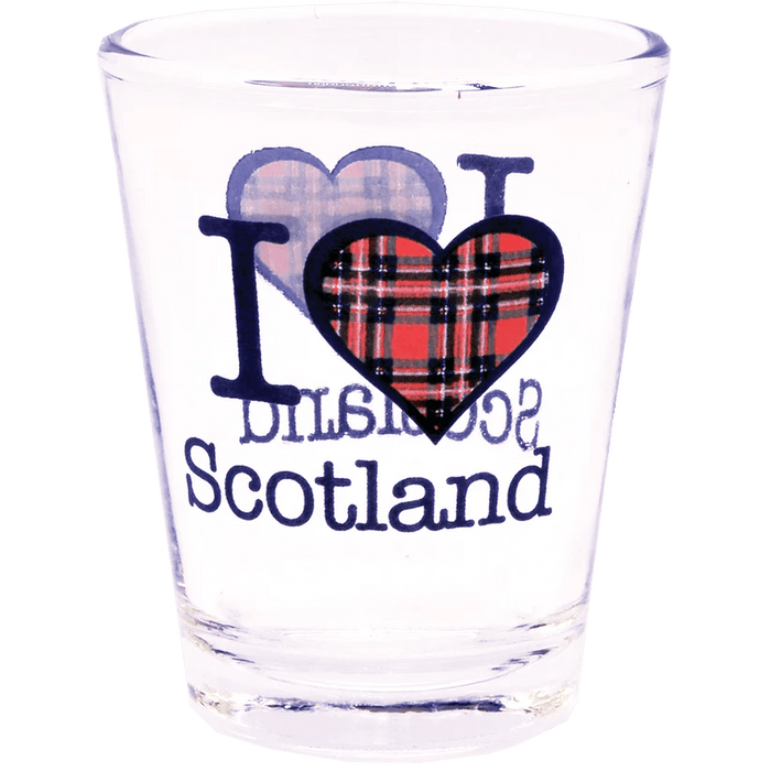 Scottish Shot Glasses – Saltire, Nessie, Piper, Coo & More - Heritage Of Scotland - I Love Scotland