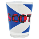 Scottish Shot Glasses – Saltire, Nessie, Piper, Coo & More - Heritage Of Scotland - Saltire 'Scotland'
