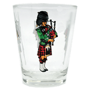Scottish Shot Glasses – Saltire, Nessie, Piper, Coo & More - Heritage Of Scotland - Scottish Piper