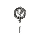 Sinclair Clan Badge, Kilt Pin, Lapel Pin, Cufflinks, Keyring/Key Fob & Gift Set — Fine Pewter by Art Pewter — Made in Scotland (Shiny Finish) - Heritage Of Scotland - Lapel Pin
