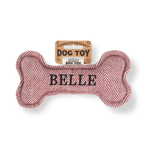 Squeaky Bone Dog Toy Belle - Heritage Of Scotland - BELLE