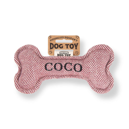Squeaky Bone Dog Toy Cooper - Heritage Of Scotland - COOPER