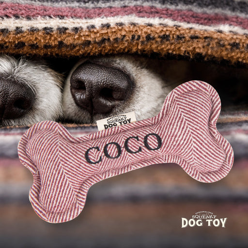 Squeaky Bone Dog Toy Cooper - Heritage Of Scotland - COOPER
