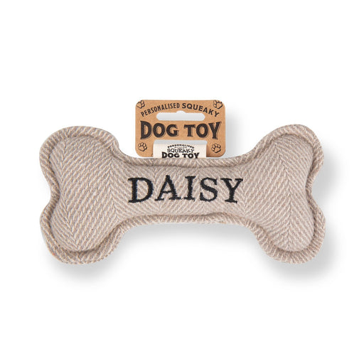 Squeaky Bone Dog Toy Daisy - Heritage Of Scotland - DAISY