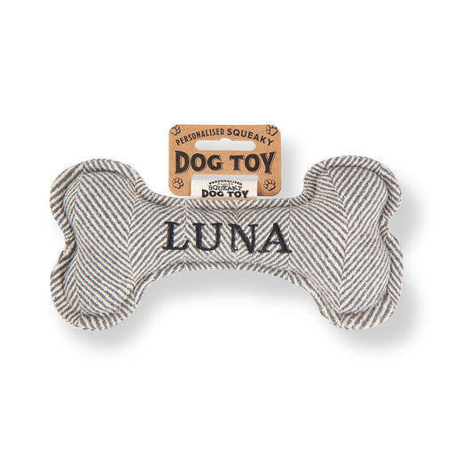Squeaky Bone Dog Toy Luna - Heritage Of Scotland - LUNA