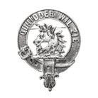 Stewart of Appin Clan Badge, Kilt Pin, Lapel Pin, Cufflinks, Keyring/Key Fob & Gift Set — Fine Pewter by Art Pewter — Made in Scotland (Shiny Finish) - Heritage Of Scotland - Badge