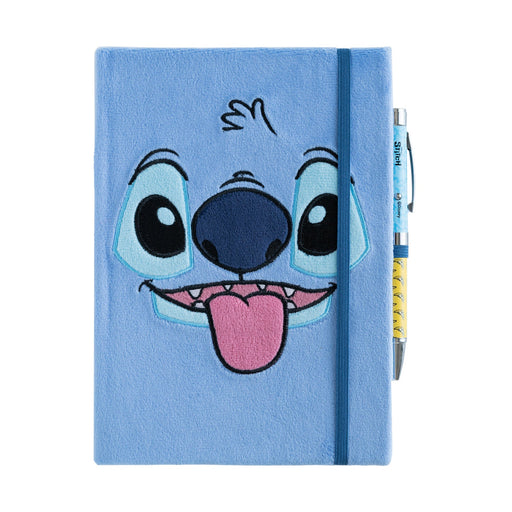 Stitch Tropical Plush Cover Notebook/Pen - Heritage Of Scotland - N/A