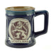 Stoneware Mug with Lion Rampant Design – Scottish Drinkware - Heritage Of Scotland - Blue