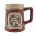 Stoneware Mug with Lion Rampant Design – Scottish Drinkware - Heritage Of Scotland - Red
