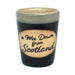 Stoneware Shot Cup with A Wee Dram from Scotland – Scottish Gift - Heritage Of Scotland - Black