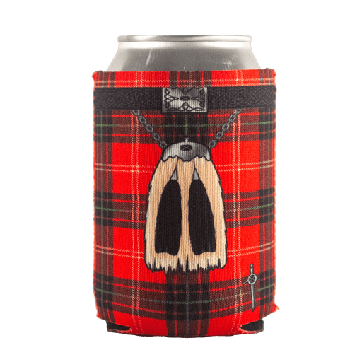 Sunny Scotland Can Cooler – Neoprene Sleeve with Instakilt Design - Heritage Of Scotland - Instakilt