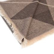 Super Soft Argyle Stole – Lightweight Luxury Wrap Scarf for Everyday Style - Heritage Of Scotland - STEEPLE GREY/WHISPER WHITE