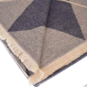 Super Soft Argyle Stole – Lightweight Luxury Wrap Scarf for Everyday Style - Heritage Of Scotland - TRUE NAVY/WHISPER WHITE