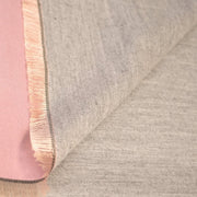 Super Soft Plain Stole – Bright Pink & Light Grey - Heritage Of Scotland - BRIGHT PINK/LIGHT GREY
