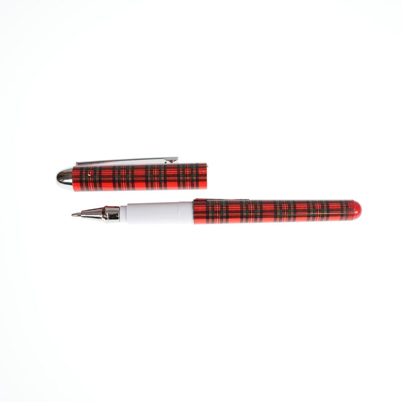 Tartan Ball‑Point Pens – Scottish Design Pen Set - Heritage Of Scotland - 