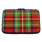 Tartan Bank Card Holder – Compact Scottish Card Wallet for Travel or Everyday Use - Heritage Of Scotland - Red Tartan