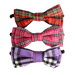 Tartan Bow Hair Elastics – Set of 3 Assorted Scottish Tartan Designs - Heritage Of Scotland - Multicolour