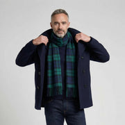 Tartan of Scotland 100% Pure New Wool Clan Scarf - Black Watch - Heritage Of Scotland -