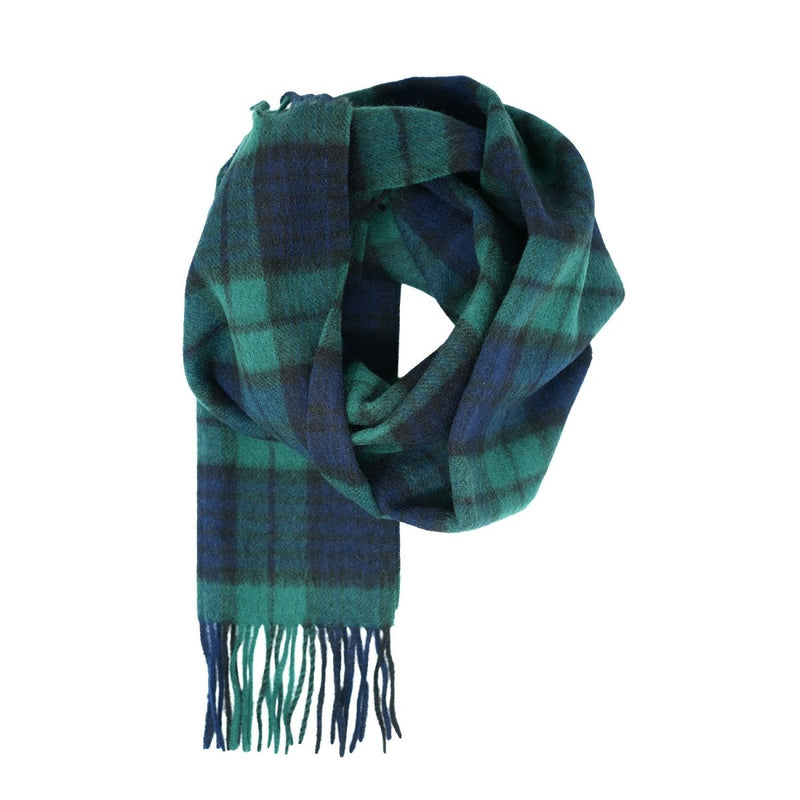 Tartan of Scotland 100% Pure New Wool Clan Scarf - Black Watch - Heritage Of Scotland -