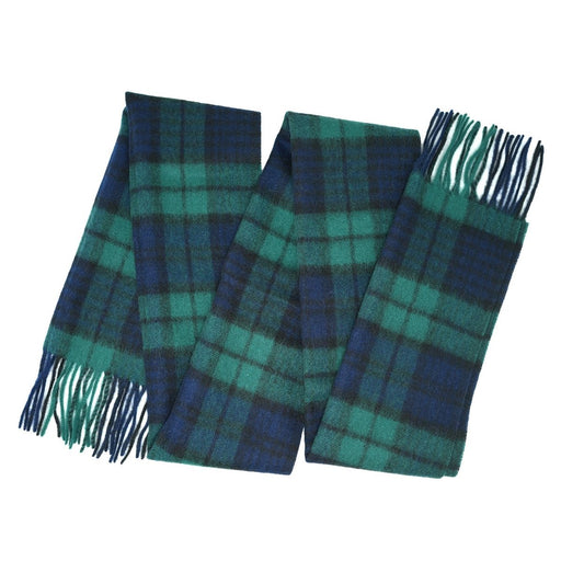 Tartan of Scotland 100% Pure New Wool Clan Scarf - Black Watch - Heritage Of Scotland -